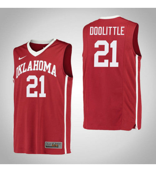 Oklahoma Sooners 21 Kristian Doolittle College Basketball Jersey Red 4102 | Stitched Jersey RTJS 7646