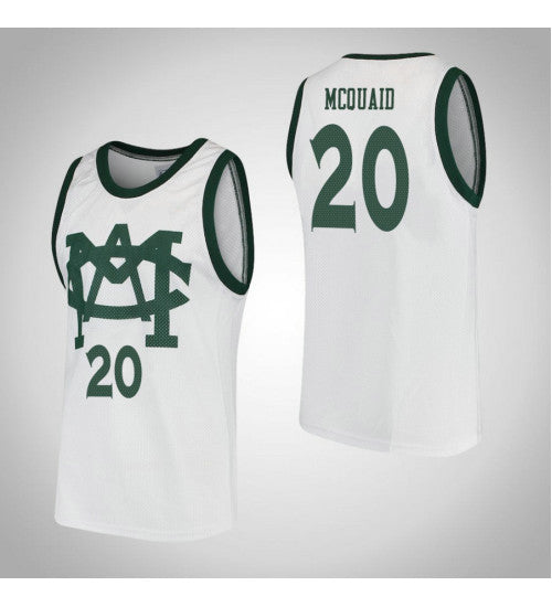Michigan State Spartans 20 Matt Mcquaid Vault Mac College Basketball Jersey White | Stitched Jersey RTJS 8821