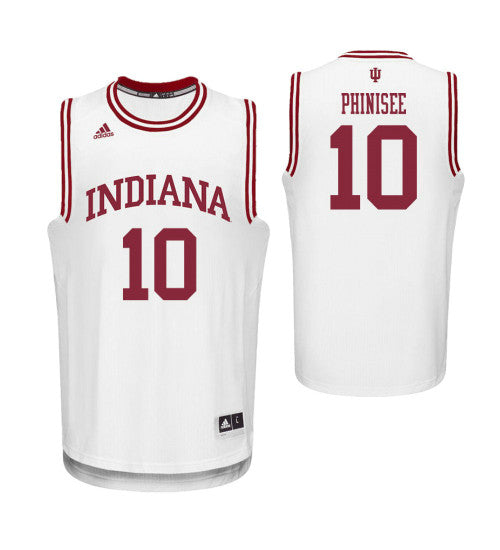 Indiana Hoosiers 10 Rob Phinisee White College Basketball Jersey stitched retro jersey
