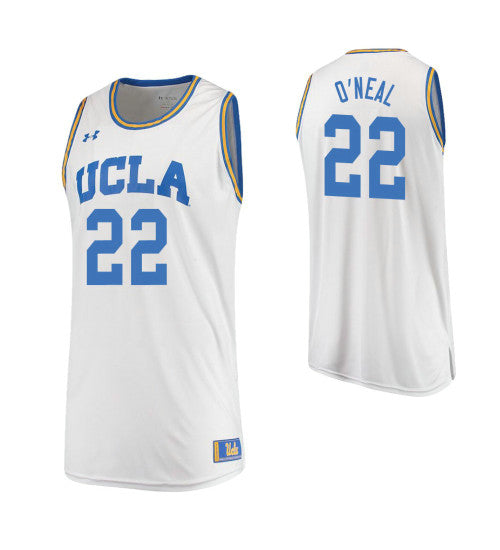 Ucla Bruins 22 Shareef Oneal Road College Basketball Jersey White | Stitched Jersey RTJS 6680