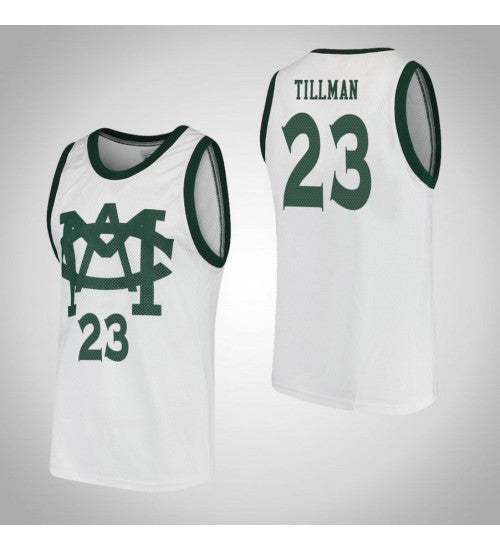 Michigan State Spartans #23 Xavier Tillman Vault Mac College Basketball Jersey White stitched college jersey