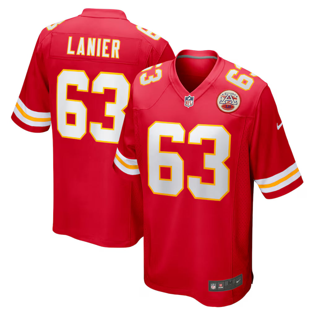 Kansas City Chiefs Willie Lanier NFL jersey front view
