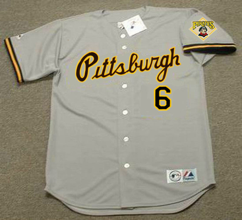 Pittsburgh Pirates Orlando Merced MLB jersey front view