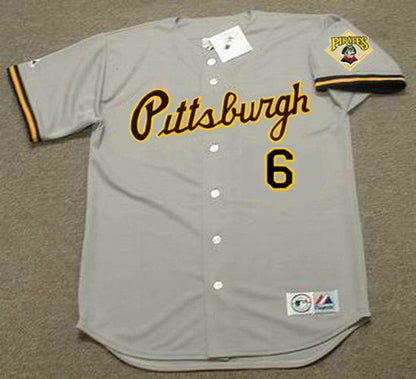 Pittsburgh Pirates Orlando Merced MLB jersey front view