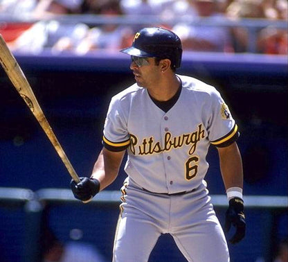 Pittsburgh Pirates Orlando Merced MLB jersey front view