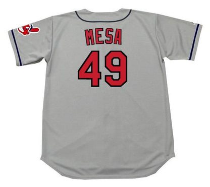 Cleveland Indians Jose Mesa MLB jersey front view