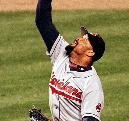 Cleveland Indians Jose Mesa MLB jersey front view