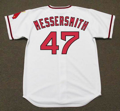 Andy Messersmith California Angels 1971 Cooperstown Home Baseball Stitched Jersey jersey front view