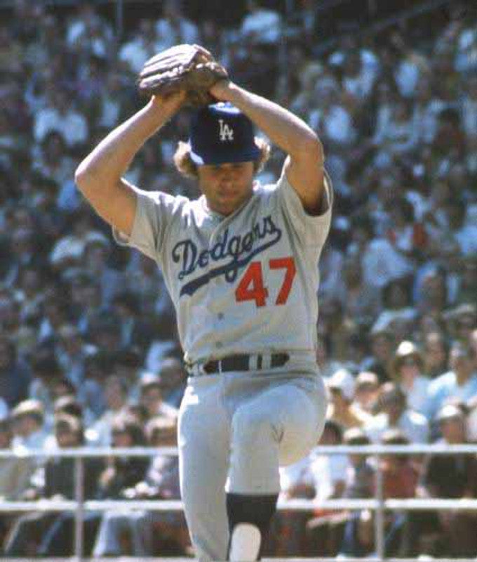 Los Angeles Dodgers Andy Messersmith MLB jersey front view
