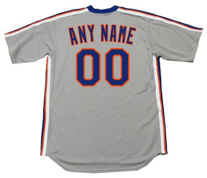 New York Mets 1980s Cooperstown Name Number MLB jersey front view