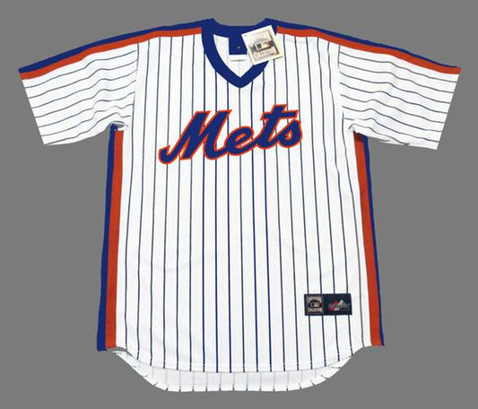 New York Mets 1980s Cooperstown MLB jersey front view