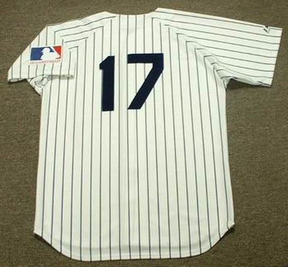 New York Yankees Gene Michael Cooperstown MLB jersey front view