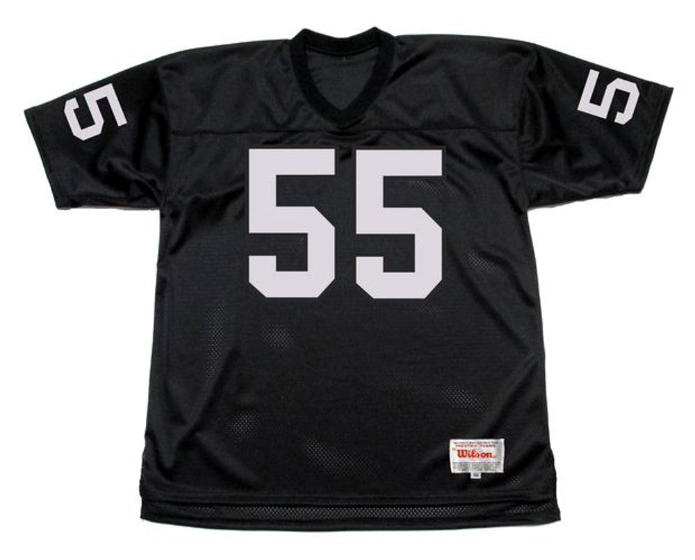 Matt Millen Los Angeles Raiders 1983 Throwback Home Nfl Football Jersey jersey front view