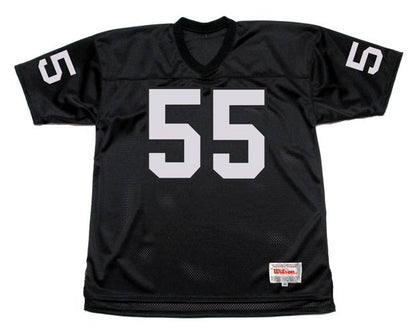 Matt Millen Los Angeles Raiders 1983 Throwback Home Nfl Football Jersey jersey front view