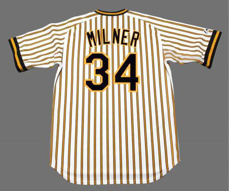 Pittsburgh Pirates John Milner Cooperstown MLB jersey front view
