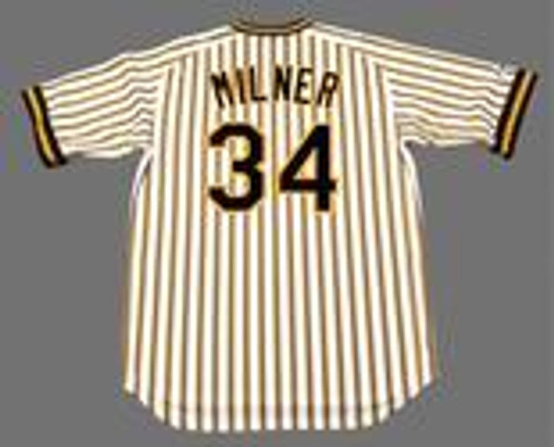 Pittsburgh Pirates John Milner Cooperstown MLB jersey front view