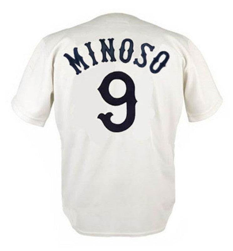 Chicago White Sox Minnie Minoso MLB jersey front view