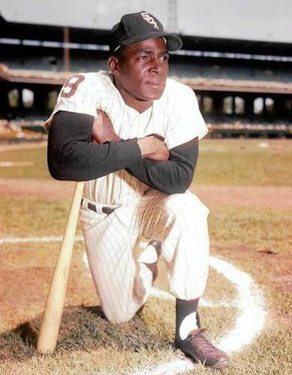 Chicago White Sox Minnie Minoso 1960s MLB jersey front view