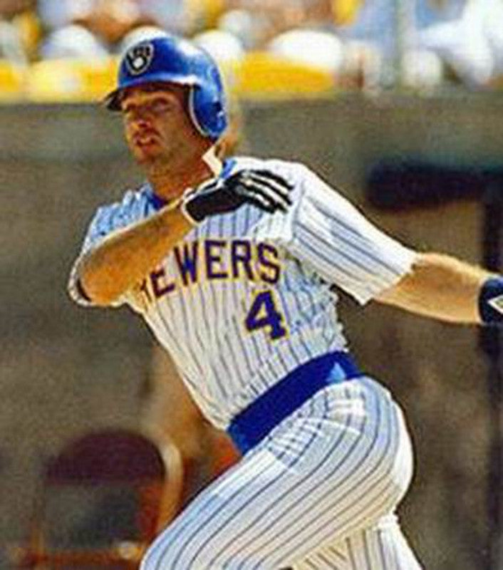 Milwaukee Brewers Paul Molitor Cooperstown MLB jersey front view