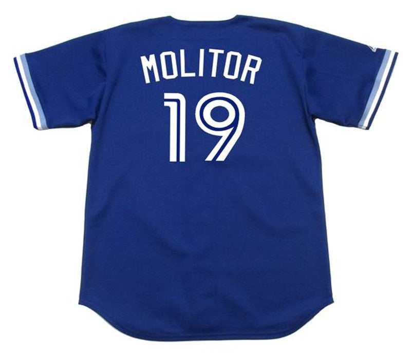 Toronto Blue Jays Paul Molitor MLB jersey front view