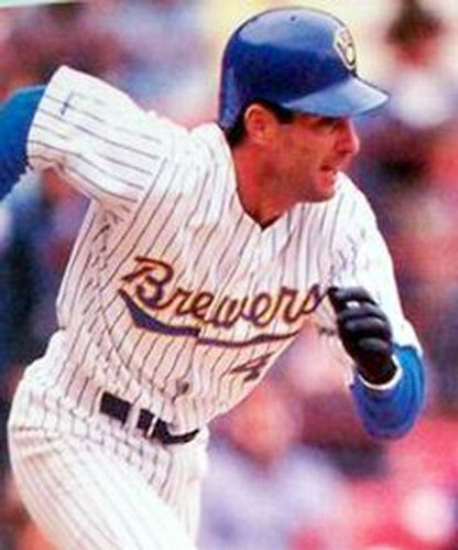 Milwaukee Brewers Paul Molitor MLB jersey front view