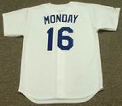 Los Angeles Dodgers Rick Monday Cooperstown MLB jersey front view