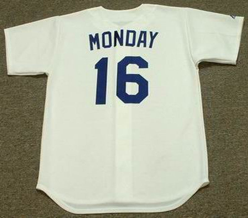 Los Angeles Dodgers Rick Monday Cooperstown MLB jersey front view