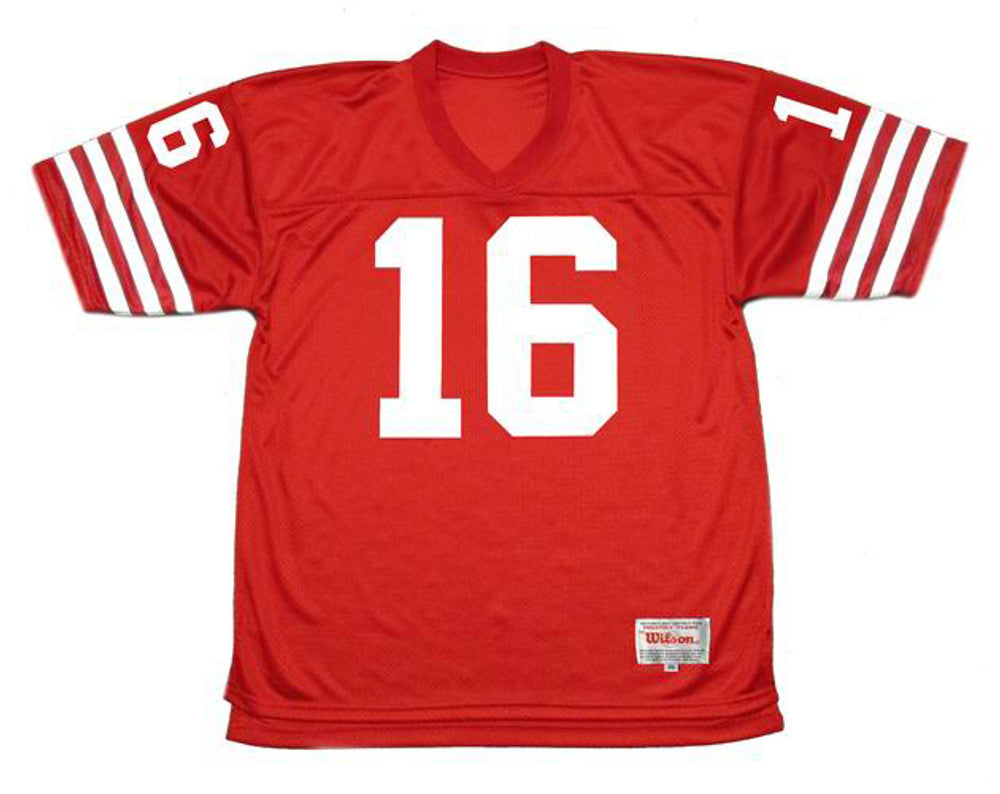 San Francisco 49ers Joe Montana NFL jersey front view
