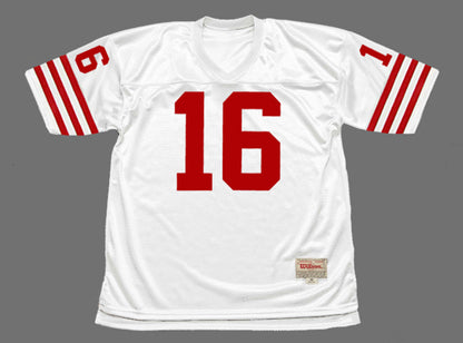 San Francisco 49ers Joe Montana NFL jersey front view