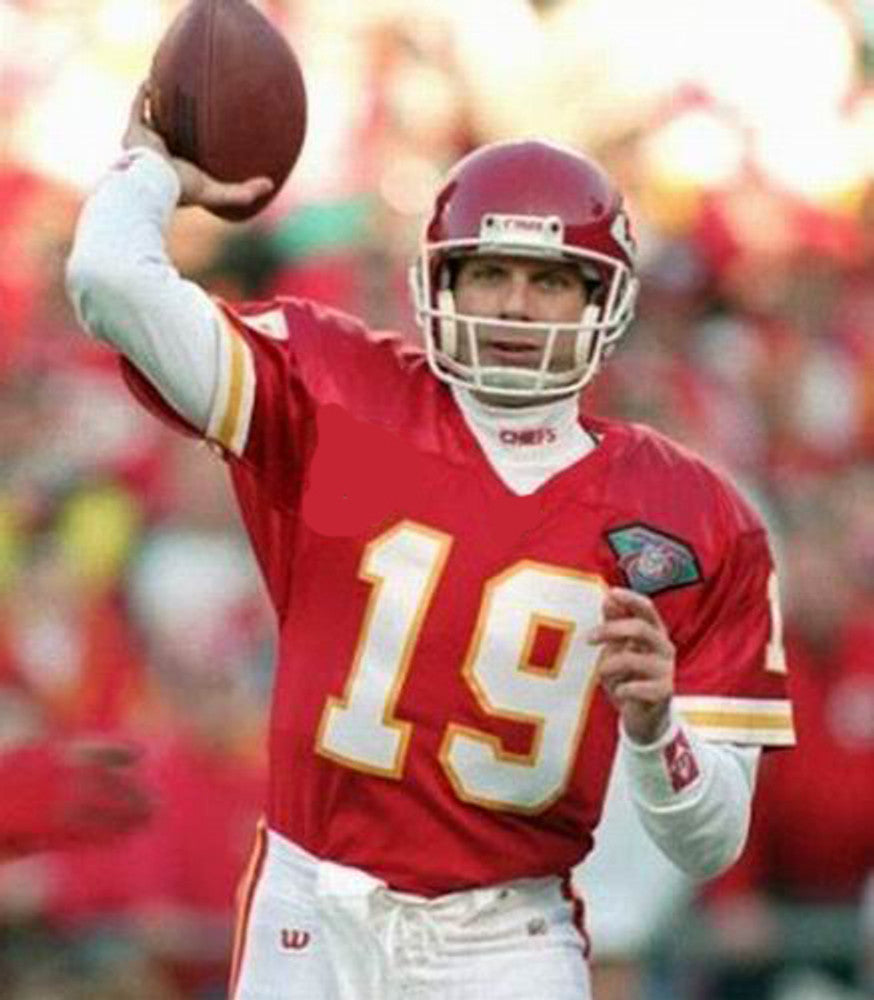Kansas City Chiefs Joe Montana NFL jersey front view