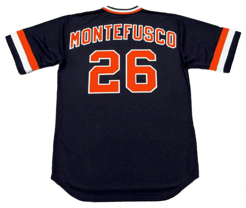 San Francisco Giants John Montefusco Cooperstown MLB jersey front view