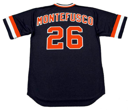 San Francisco Giants John Montefusco Cooperstown MLB jersey front view