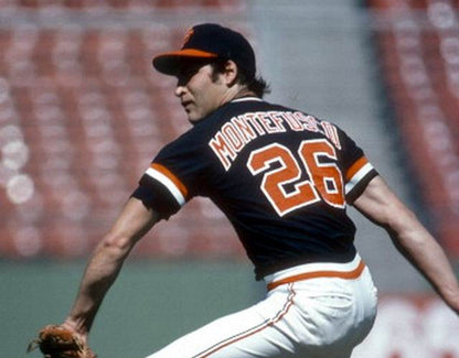 San Francisco Giants John Montefusco Cooperstown MLB jersey front view
