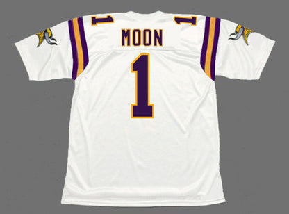 Minnesota Vikings Warren Moon NFL jersey front view