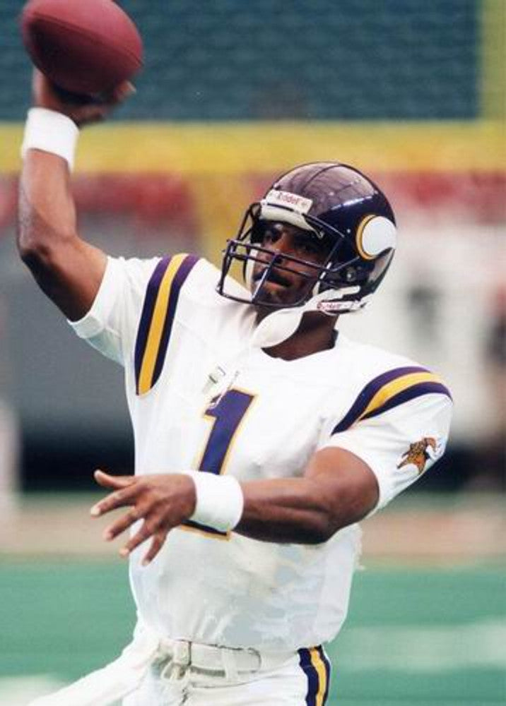 Minnesota Vikings Warren Moon NFL jersey front view