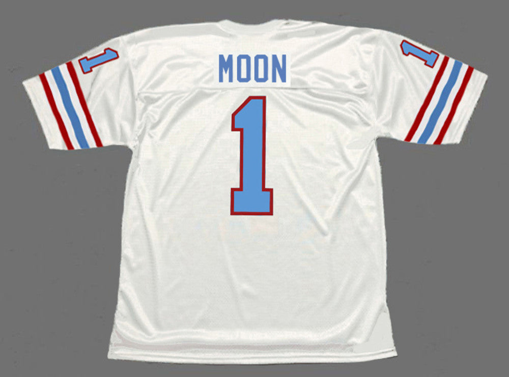 Houston Oilers Warren Moon NFL jersey front view