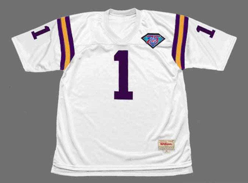 Minnesota Vikings Warren Moon NFL jersey front view