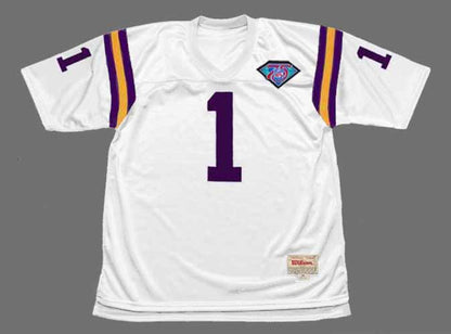 Minnesota Vikings Warren Moon NFL jersey front view