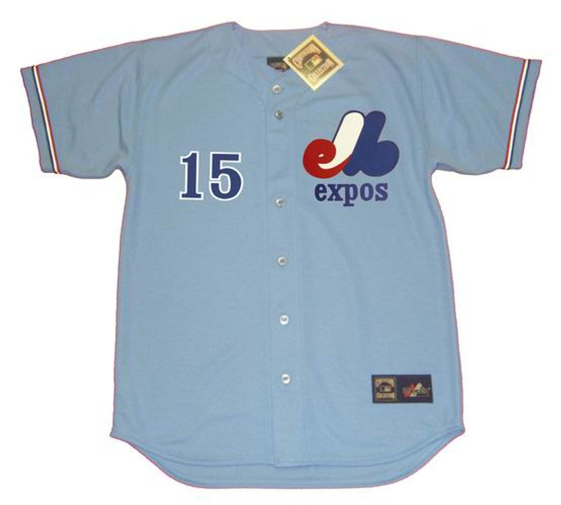 Montreal Expos Balor Moore MLB jersey front view