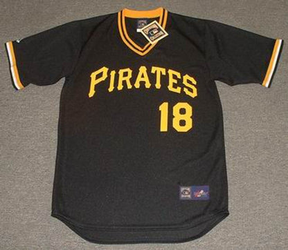 Pittsburgh Pirates Omar Moreno Cooperstown MLB jersey front view