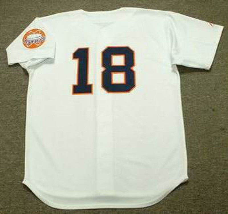 Houston Astros Joe Morgan 1960s Cooperstown MLB jersey front view