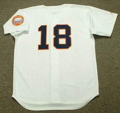 Houston Astros Joe Morgan 1960s Cooperstown MLB jersey front view