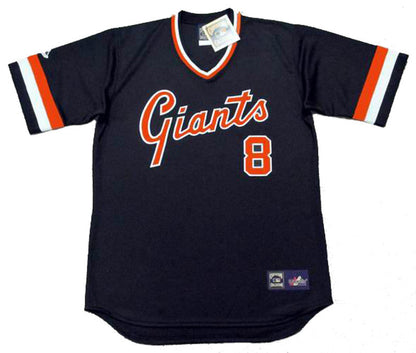 San Francisco Giants Joe Morgan Cooperstown MLB jersey front view