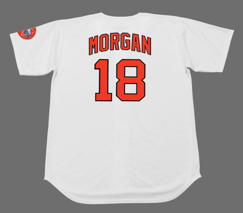 Houston Astros Joe Morgan Cooperstown MLB jersey front view