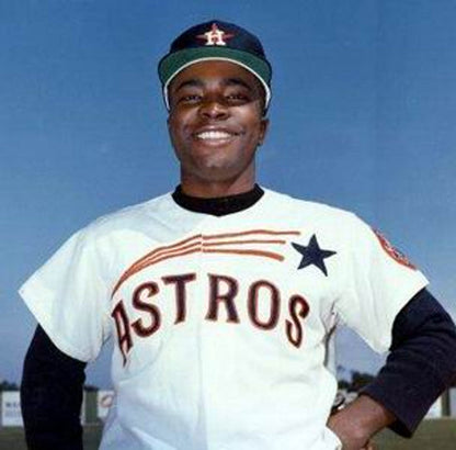 Houston Astros 1960s Cooperstown Any Name Number MLB jersey front view