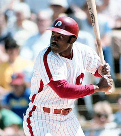 Philadelphia Phillies Joe Morgan Cooperstown MLB jersey front view