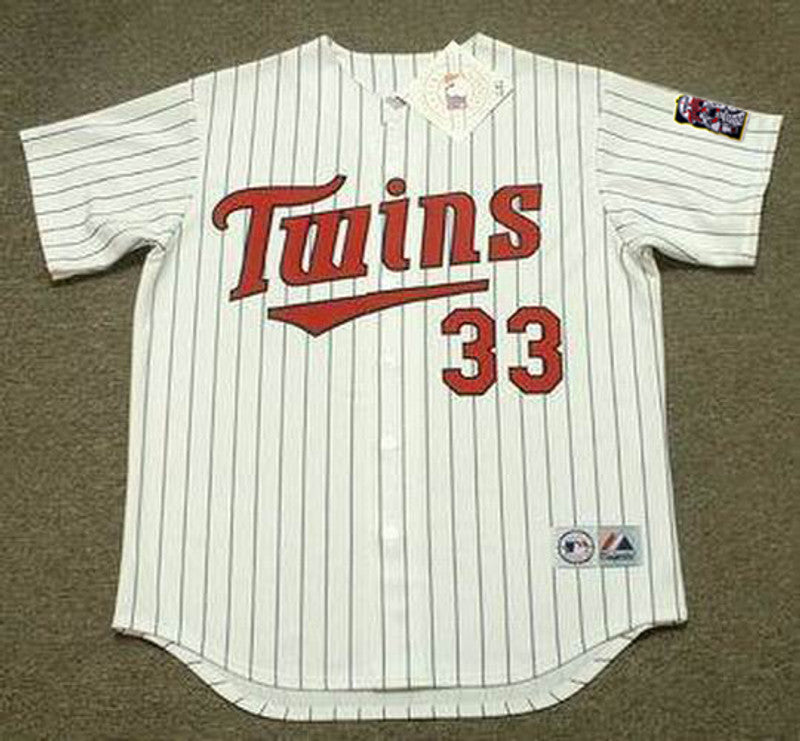 Minnesota Twins Justin Morneau MLB jersey front view