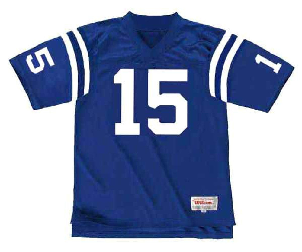 Earl Morrall Baltimore Colts 1970 Throwback Home Nfl Football Jersey jersey front view