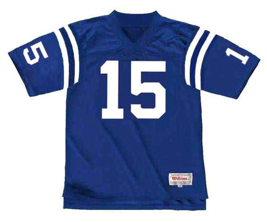 Earl Morrall Baltimore Colts 1970 Throwback Home Nfl Football Jersey jersey front view