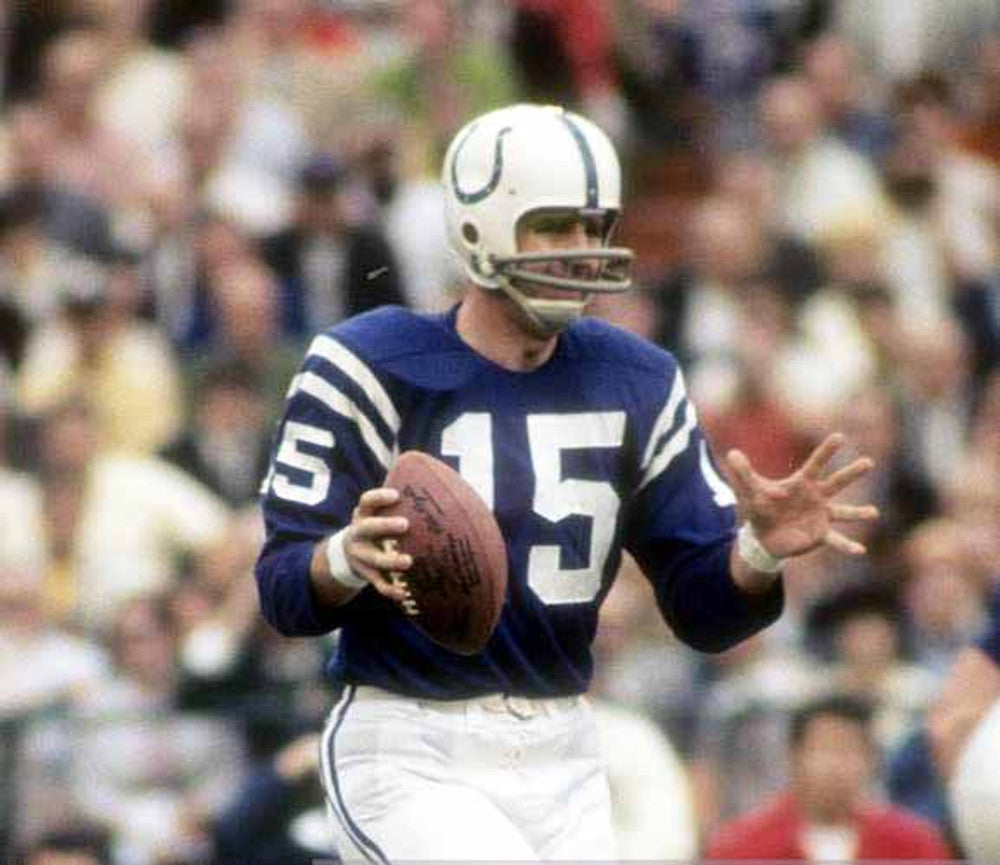 Earl Morrall Baltimore Colts 1970 Throwback Home Nfl Football Jersey jersey front view